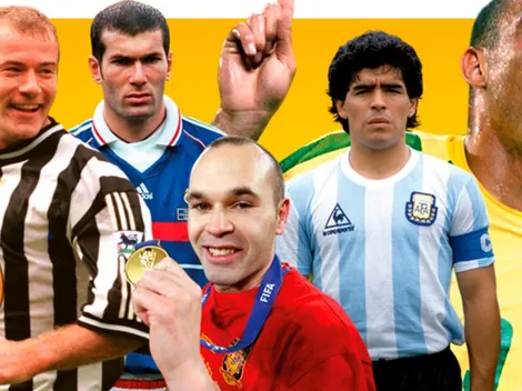 Sin chilenos: eligen los 100 mejores jugadores de los últimos 25 años