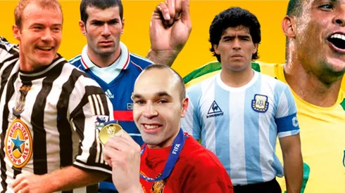 Sin chilenos: revista elige a los 100 mejores jugadores de los últimos 25 años (Imagen: FourFourTwo)