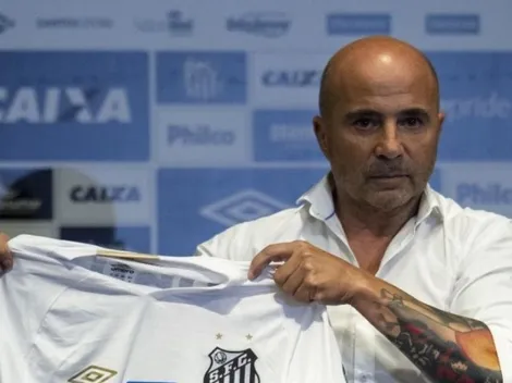 ¿Se va? Baja cláusula de salida de Jorge Sampaoli preocupa al Santos
