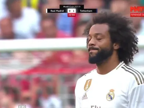 Condoro de Marcelo, que quedó en el suelo, y golazo de Harry Kane al Real Madrid