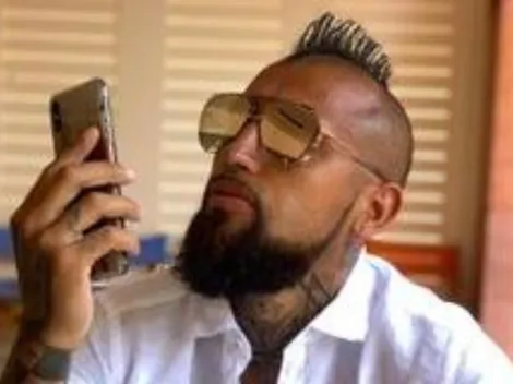 Arturo Vidal saca pica con su #modovacaciones