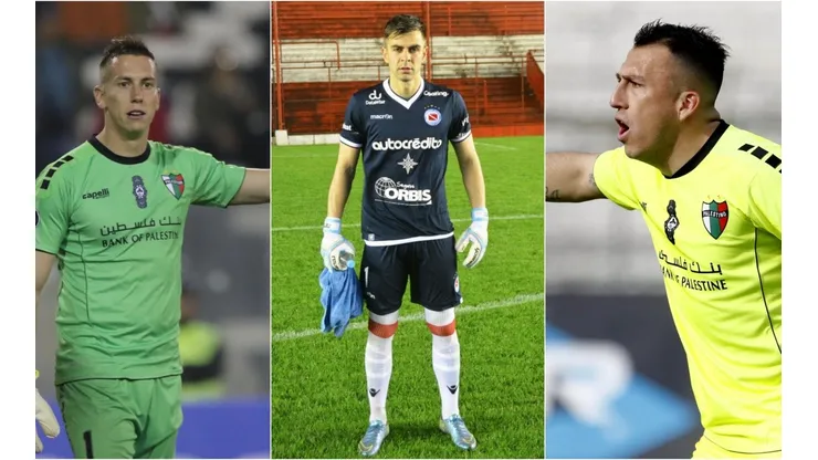 Tres arqueros para pelear el arco de Palestino