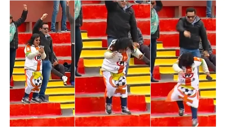 Hincha de Cobresal casi se cae