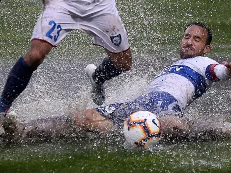 Gamboa: "Antes de empezar la cancha estaba en muy buenas condiciones"