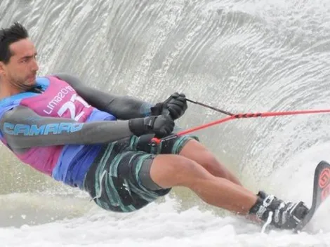 Felipe Miranda clasifica a la final de slalom en esquí náutico en Lima 2019