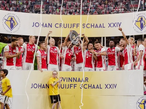Ajax da clases de cómo comenzar un partido y es supercampeón en Holanda