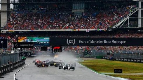 La jornada estuvo marcada por las precipitaciones en Alemania