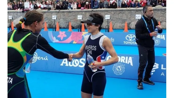 Bárbara Riveros no pudo y se quedó con el quinto puesto en el triatlón de los Panamericanos Lima 2019.