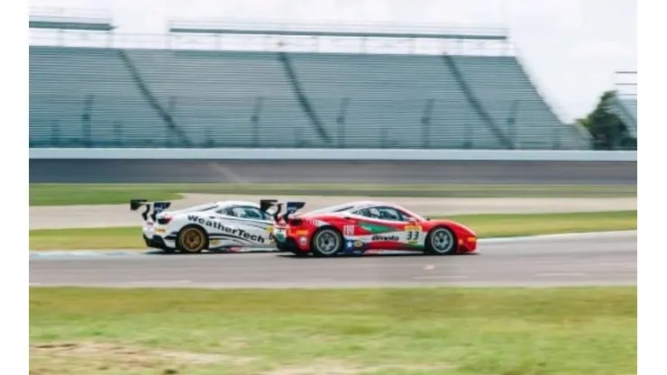 Benjamín Hites cumplió su mejor actuación en el Ferrari Challenge