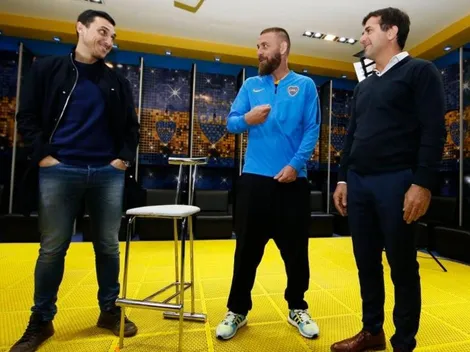 De Rossi ya se pasea por La Bombonera