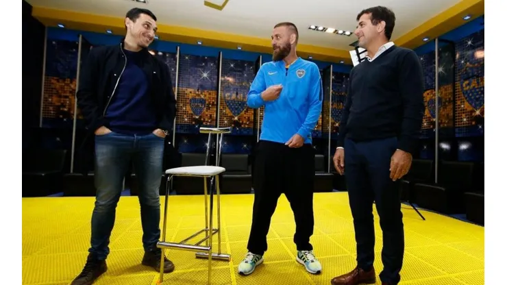 De Rossi ya se pasea por su casa.