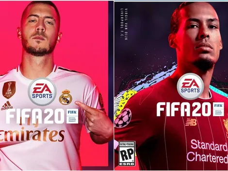 ¡Merecido! Eden Hazard y Van Dijk aparecen en las portadas del FIFA 20
