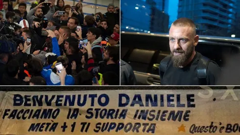Una superestrella en el fútbol argentino. Daniele de Rossi es un boom en Buenos Aires