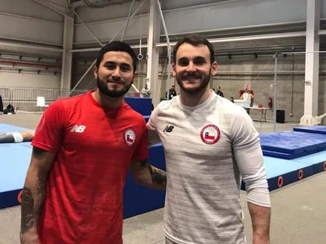 Tomás González y el Team Chile de Gimnasia ya están en Lima