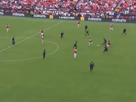 Taco de Lacazette y golazo de Aubameyang ante Real Madrid