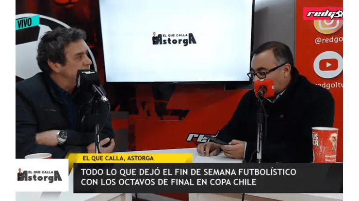 Todos los lunes a las 19:00 hrs, El que calla, Astorga en las plataformas de RedGol