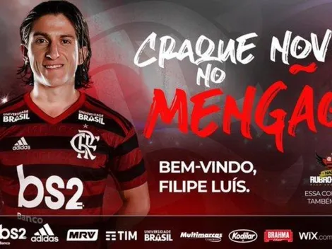 Flamengo millonario: Oficializa la contratación de Filipe Luis