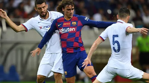 Antoine Griezmann debuta en Barcelona