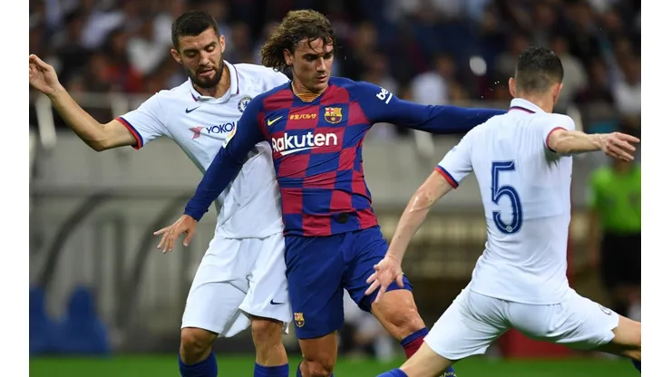 Antoine Griezmann debuta en Barcelona
