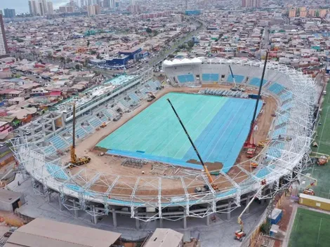 El estadio Tierra de Campeones de Iquique tiene una avance de 75%