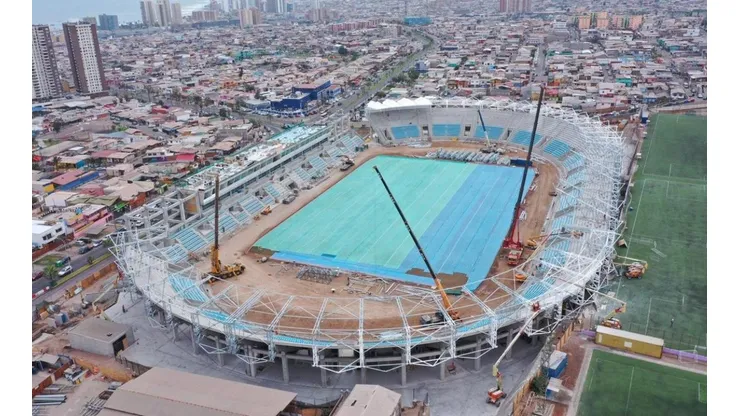 Así luce el estadio Tierra de Campeones