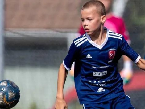 Dinastía Ibrahimovic tiene para rato: así juega Vincent, el hijo de Zlatan