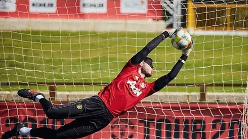 David de Gea en la pretemporada de Manchester United