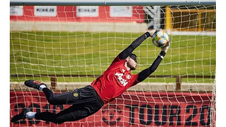 David de Gea en la pretemporada de Manchester United