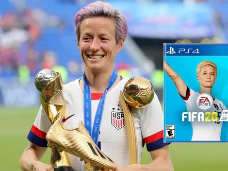 Inician una petición para que Megan Rapinoe sea la portada del FIFA 20
