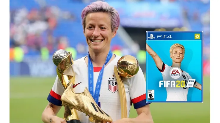 Inician una petición para que Megan Rapinoe sea la portada del FIFA 20