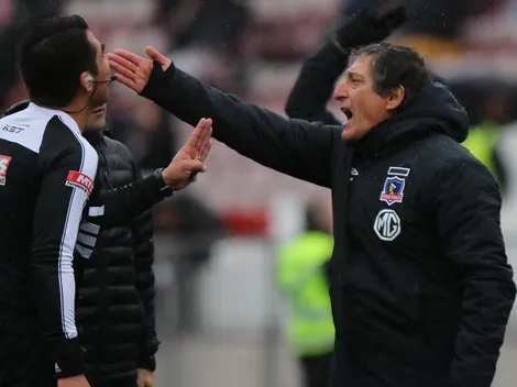 El insulto de Mario Salas hacia el árbitro antes de ser expulsado