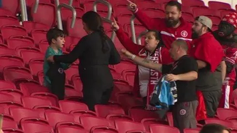 Indignación por pelea en clásico de Porto Alegre