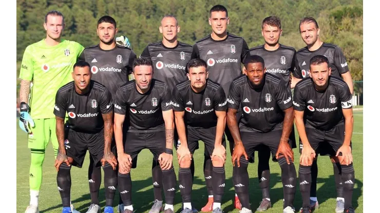 Enzo Roco anotó en la goleada 7-1 del Besiktas (Foto: Twitter Besiktas)