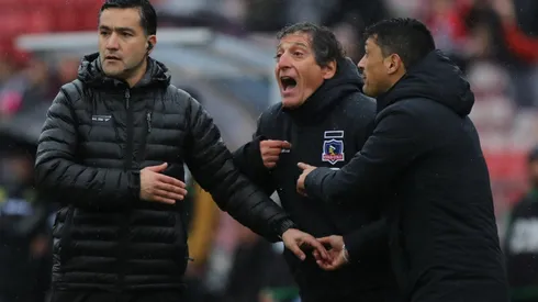 Mario Salas fue expulsado en el duelo ante Barnechea (Foto: Agencia Uno)