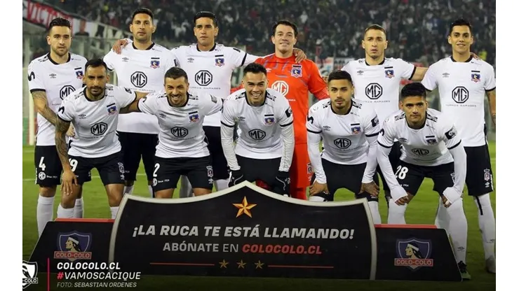 Formación de Colo Colo vs Barnechea