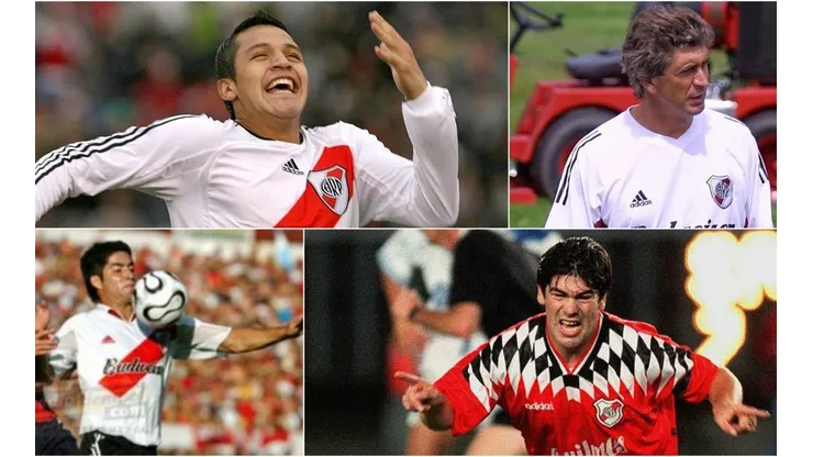 Los chilenos en River Plate