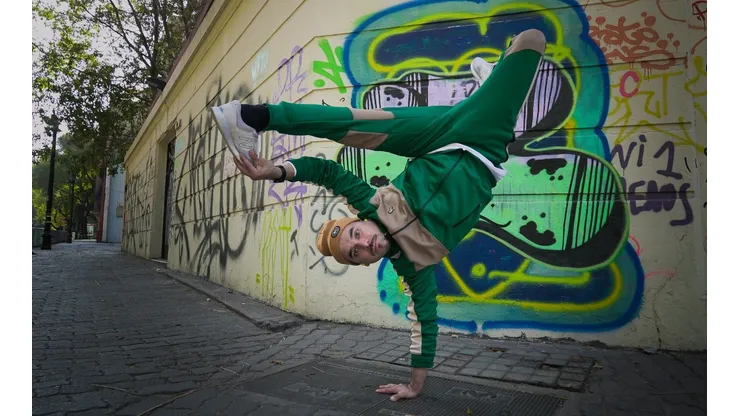 Felipe Rivas, multicampeón chileno de brekdance