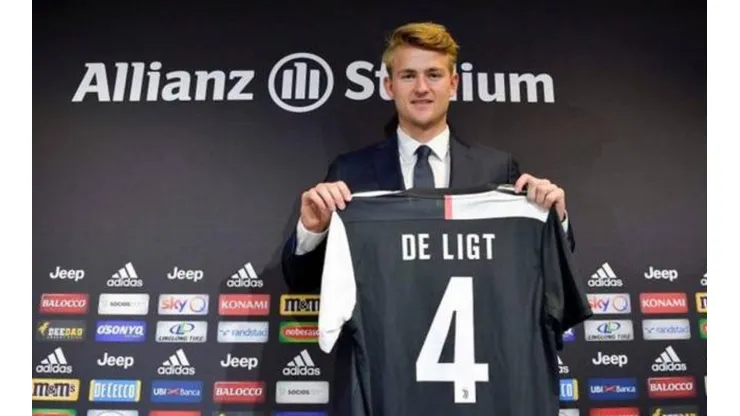 De Ligt confiesa que llega a Juventus por culpa de Cristiano Ronaldo