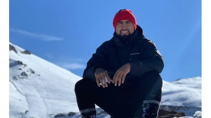 Vidal está de vacaciones tras la Copa América