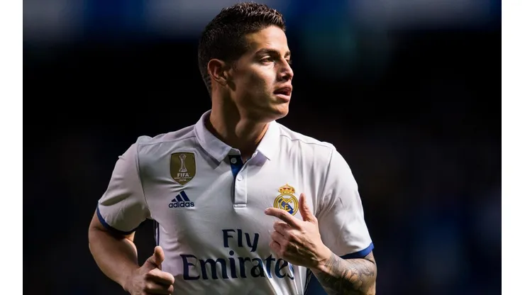 James Rodríguez y su futuro incierto.