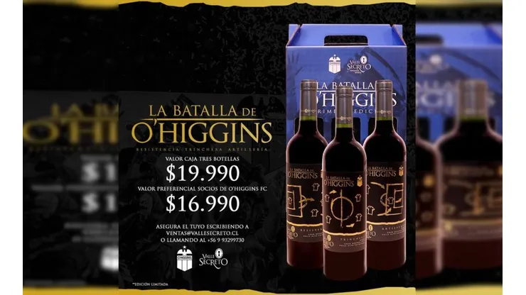 El vinito de O'Higgins.