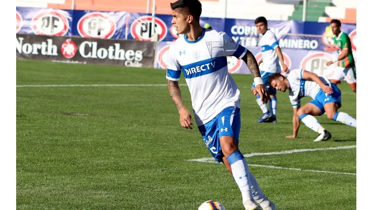 Valber Huerta tiene fe en poder pelear el torneo y la Copa Chile con la UC (Foto: Agencia Uno)