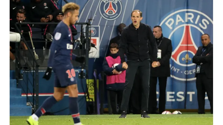 Ney y Tuchel.