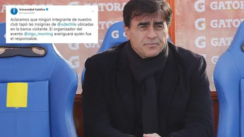 La banca de la UC contra el Chago.