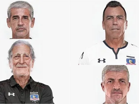 Superclásico: la formación de Colo Colo senior con caras de viejitos