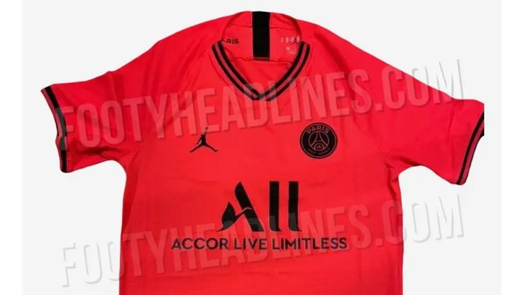 PSG sigue su colaboración con Jordan y se filtra la camiseta de visita