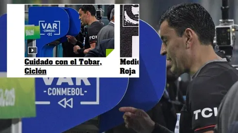 Prensa trasandina en contra Tobar