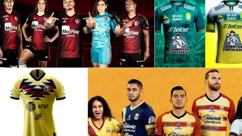 Camisetas del fútbol mexicano