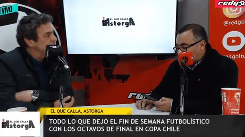 Todos los lunes a las 19:00 hrs, El que calla, Astorga en las plataformas de RedGol.