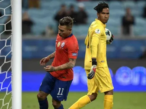 Pedro Gallese se refiere por primera vez al penal de Eduardo Vargas